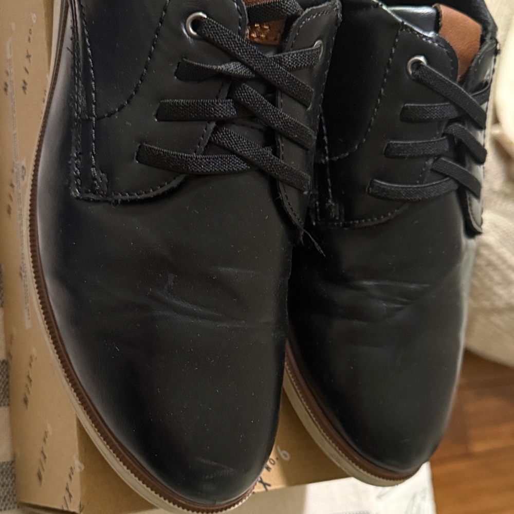 Boy’s Mix No. 6 Black Oxford Dress Shoes -GUC size 7 - Picture 4 of 13